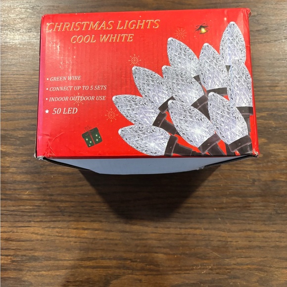 Cool White 50 LED C9 Christmas Lights - Picture 7 of 7
